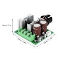 Miniatyrbild 9 av 9: PWM-styrenhet för likströmsmotorer - 10A justerbar hastighetsstyrningsmodul för 12V till 40V system