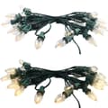 Miniatyrbild 3 av 4: 10M Foldable Flame String Lights, Vintage String Lights with Flickering Flames, with 15 E12 Flame Bulbs, 1W