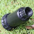 Miniatyrbillede 4 af 9: Vandingredskaber Havearbejde Ren Kobber Underjordisk Automatisk Teleskopisk Græsplæne Underjordiske Sprinklere (4 Pak, 360 Grader Fuld Åben)