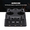 Miniatyrbild 7 av 10: Multifunktionell Laddare för PS4/PS4 MOVe PS4 VR-kontroll Four Charging Dock