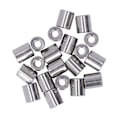 Miniatyrbild 10 av 10: 20-pack M6 Honmutter Runda Koppling - Cylindriska Kopplingmutter i 304 Rostfritt Stål