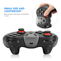 Pikkukuva 9 / 11: T17 Langaton Bluetooth-peliohjain Joystick-värinä Gyroskooppi-peliohjain Switchille Musta