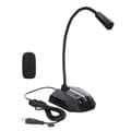 Miniatyrbillede 1 af 8: Gooseneck RGB Computermikrofon til mødeoptagelse