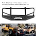 Miniatyrbillede 7 af 10: Crashproof Metal Front Bumper til RC4WD D90 Axial SCX10 1/10 RC Klatrebil