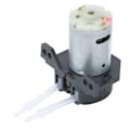 Pikkukuva 5 / 10: Puutarhan monitoiminen mini-oikeakulmainen 12V DC peristalttisuihkupumppu annostelupumppu letkupumppu (musta)