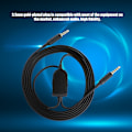 Miniatyrbilde 10 av 10: Audiokabel for Logitech Astro A10 A40 A30 A50 hodetelefoner med tuning