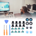 Miniatyrbillede 11 af 11: Analog Joystick Kit Komfortabel Holdbar Nem at Installere Controller Reservedele til Xbox OneQM21070991 (Kattepoter)