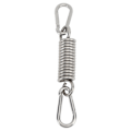 Miniatyrbillede 7 af 9: 304 Rustfrit Stål Heavy-Duty 200kg Belastning 360° Rotation Fjeder til Punching Bag, Gyngestol - Hjem, Camping