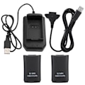 Miniatyrbild 1 av 11: Laddningsbart Batteripaket för XBOX 360 4800mah Ersättningsbatteripaket för XBOX 360