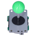 Miniatyrbild 10 av 11: Arcade Joystick Klassisk 5-polig 8-vägs Arcade Joystick Ersättningsdelar för Xbox 360 för PS2 för PS3 Grön