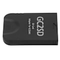 Miniatyrbild 10 av 11: GC2SD-kortläsare Plug and Play Bärbar Professionell Spelkonsol Micro Storage Card Adapter för Wii för GC Svart