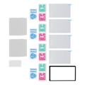 Miniatyrbild 2 av 11: 4-pack Skärmskydd för Switch OLED-konsol, Härdat Glas, Fingeravtrycksresistent, Professionell