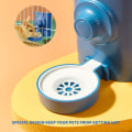 Miniatyrbillede 3 af 5: Kanin Vanddispenser, 600ML Hængende Kanin Drikkeautomat Automatisk Marsvin Foderflaske Anti-Dryp Hamster Foderflaske til Kanin Chinchilla Marsvin