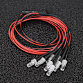 Pikkukuva 5 / 10: 8 kpl 5 mm etu- ja takavalot LED-valot RC-mallin drift-autolle