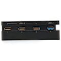 Miniatyrbilde 5 av 11: USB-hub med høy hastighet, 4 porter, USB 3.1 og 2.0, USB-forlengelseslader for PS4 Slim spillkonsoll