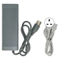 Miniatyrbilde 1 av 11: Strømforsyning for Xbox 360 Spillkonsoll, Strømadapter Lader med Strømkabel 185‑265VUK Plugg