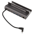 Miniatyrbilde 8 av 11: Dokkingsstasjon for Steam Deck 6 i 1 USB C til HDMI USB C 3xUSB3.0 RJ45 for Stream Deck Hub