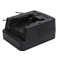 Miniatyrbillede 10 af 11: Lithium Batteriadapter Strømforbindelsesbeslag med Kabler til Milwaukee M18 18V Sort