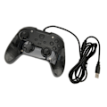Miniatyrbillede 3 af 11: Trådløs Spilkonsol Dobbelt Vibration RGB Transparent Skal Gamepad Joystick til Xbox PC Sort