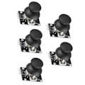 Miniatyrbild 11 av 11: 5 st Dual-axlig Joystick-modul för PS2-spelkontroll Spelkontrollspaksensor för Arduino