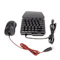 Miniatyrbillede 9 af 11: Trådløs Tastatur Mus Konverter Combo Plug and Play Tastatur Mus Adapter Mobilspil Konverter til Android til Harmony