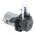 Pikkukuva 4 / 10: Puutarhan monitoiminen mini-oikeakulmainen 12V DC peristalttisuihkupumppu annostelupumppu letkupumppu (musta)