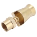 Miniatyrbilde 9 av 11: Messing Isfontene Cedar Vannfontene Dysen Justerbar Dam Sprinkler G1 Hunnlig Tråd 32mm