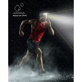 Miniatyrbilde 4 av 5: 2 stk LED-hodelykt USB oppladbar vanntett COB XPE-hodelykt med smart sensormodus for fiske, camping, sykling, løping