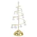 Miniatyrbillede 5 af 10: Varmt Guld LED Juletræ Bordlampe - Elegant Krystal Lys til Soveværelse, Badeværelse og Trappe Dekoration