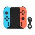 Miniatyrbillede 1 af 11: J‑01 Controller Venstre og Højre Controllers med Remme Støtter Bluetooth Funktion Kompatibel med Switch Joycon