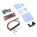 Pikkukuva 2 / 11: RPi Pico -joustava mikrokontrolleri -kortti, kaksiydininen 264 kt ARM Cortex M0+ -suoritin, SD2SP2 SDLoad SDL -sovitin, sininen