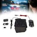 Pikkukuva 11 / 11: Näppäimistömuunninsetti Hiljainen Suunnittelu Plug and Play Pelikonsolin Näppäimistö ja Hiiri Muunnin PS4:lle XboxONE:lle Switchille