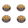 Miniatyrbild 6 av 11: Joystick-skydd förhindrar glidning Skyddande dekorativ silikon tumgreppsskydd för Switch Lite 4-pack