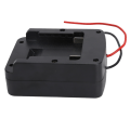 Miniatyrbilde 7 av 11: Batteriadapter for Bosch 18V Lithium Batteri Strøm Adapter Dock Strømkontakt Svart