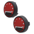 Miniatyrbillede 4 af 11: 1 Par Gamepad Rocker Caps Cover Case Passer Til PS4/PS5 Spilkonsoller Tilbehør Til Bil Rød