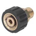 Miniatyrbilde 6 av 10: Høytrykksvasker Adapter Pistol Slangekobling - 5000 PSI Reservedeler, Han G3/8 til Hunn M22 14mm