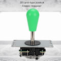 Miniatyrbild 9 av 11: CY-822C DIY Arcade Spel US Knappar Joystick Rocker Styrenhet Kit Utan Ljus för Rapsberry Pi/PCGrön
