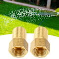 Miniatyrbillede 11 af 11: 2 stk. G3/4 Haveadapter Messingforbindelsesrør Fittings til Havevanding 50 mm