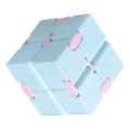 Miniatyrbilde 3 av 11: Hurtigpuslespill Macaron Farge Barn Voksen Bærbar Fleksibel Fingertupp Leke Utdanningsutvikling Blå Standard