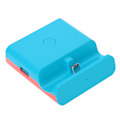 Miniatyrbilde 5 av 11: HDMI Videokonverteradapter for Switch/Lite Spillkonsoll Bærbar Mini Lading Dock Stativ Blå Rød