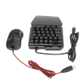Miniatyrbillede 9 af 11: Tastatur Mus Konverter Sæt Trådløst RGB Mekanisk Tastatur Mus Adapter Combo til PS5 til PS3 til PS4 til Switch