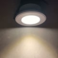 Miniatyrbild 4 av 5: Set med 4 Mini LED-infällda spotlights 3 W Varmvit, Mini LED-spotlight för skyltfönster, registreringsskyltbelysning inkl. Separerad transformator