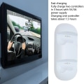 Miniatyrbillede 2 af 11: Controller Opladningsstation Hurtig Opladning LED-indikator Multibeskyttelse Dobbelt Opladningsdock til PS5 Hvid