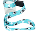 Miniatyrbilde 7 av 10: Justerbar 2,5 cm Babyflaskekoppholder med stropp - Barnevognleke Sippy Leash Tether (Zebra Design)