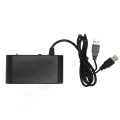 Miniatyrbillede 9 af 11: GC Controller Adapter 4 Porte 3 i 1 Spil Controller Adapter med Turobo Funktion til Switch til Wii U PC