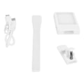 Miniatyrbilde 1 av 10: USB-oppladbart LED-klemmelys med 3 dimmebare innstillinger og 360° fleksibel hals - Perfekt leselys for skrivebord, sovesaler og soverom