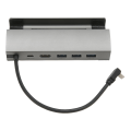 Miniatyrbild 4 av 11: USB-C-dockningsstation 4K 60Hz 3 USB-portar 100W PD RJ45 1000 Mbps USB-C-hub Multipel adapter för Valve Steam Deck