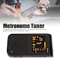 Miniatyrbillede 11 af 11: Metronom-Stemmer 3 i 1 USB Genopladelig Universal Digital Metronom-Stemmer Tone Generator til Alle Instrumenter Sort