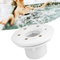 Miniatyrbillede 5 af 8: Swimmingpooludstyr film pool tud pool vandudløb pool afløbsudløb pooltilbehør returvandudløb hvid
