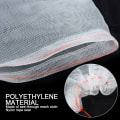 Miniatyrbilde 3 av 10: (20 stk) Nylon nettingpose frøpose stor frøbløtleggingspose frukt insektsikker gasbind 25*15